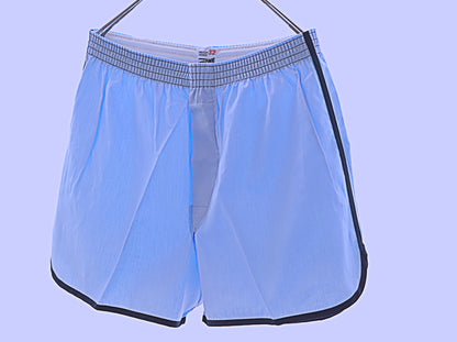 Vintage Boxer Shorts, Vintage Shorts, Light Blue Mens Underwear, Mens Shorts
