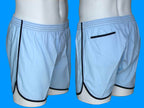 Vintage Boxer Shorts, Vintage Shorts, Light Blue Mens Underwear, Mens Shorts
