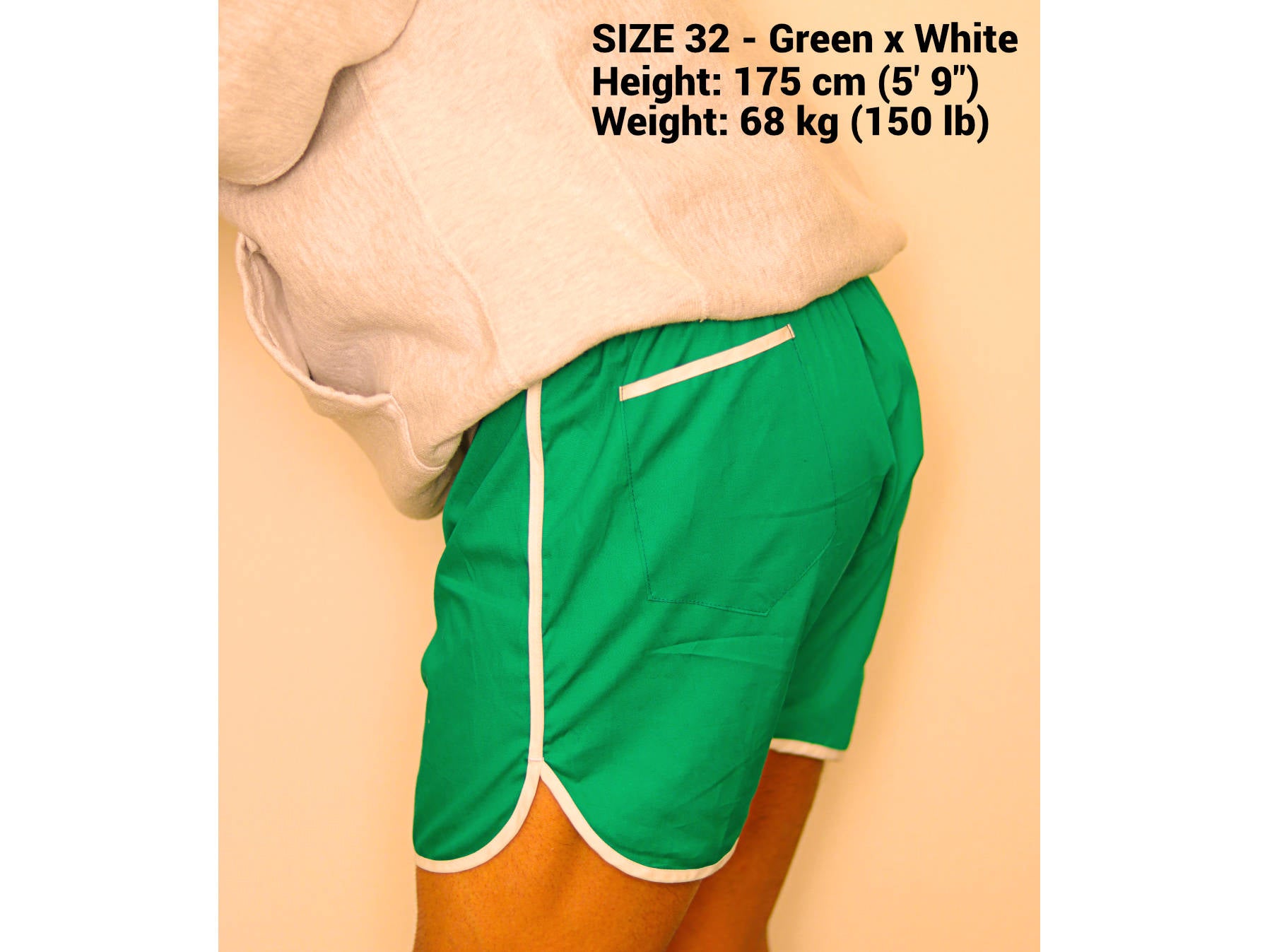 Vintage Boxer Shorts. 100% Cotton. Green Boxer Shorts. Loungewear. Lounge shorts.