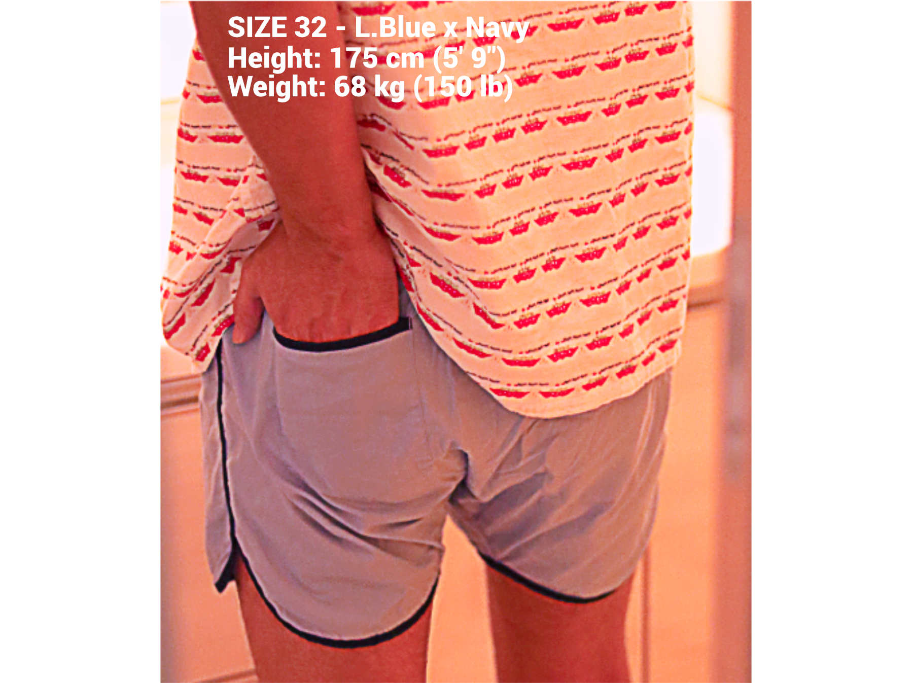 コットン100%のビンテージメンズトランクス。Vintage Boxer Shorts. 100% Cotton. Blue Boxer Shorts.