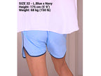 コットン100%のビンテージスタイルメンズアンダーウェア。Vintage Boxer Shorts. 100% Cotton. Blue Boxer Shorts.